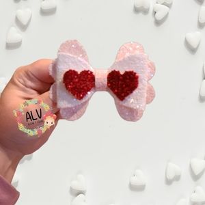 Valentine Hair Bow